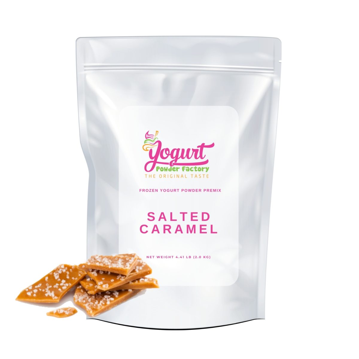 Salted Caramel Frozen Yogurt Powder Mix