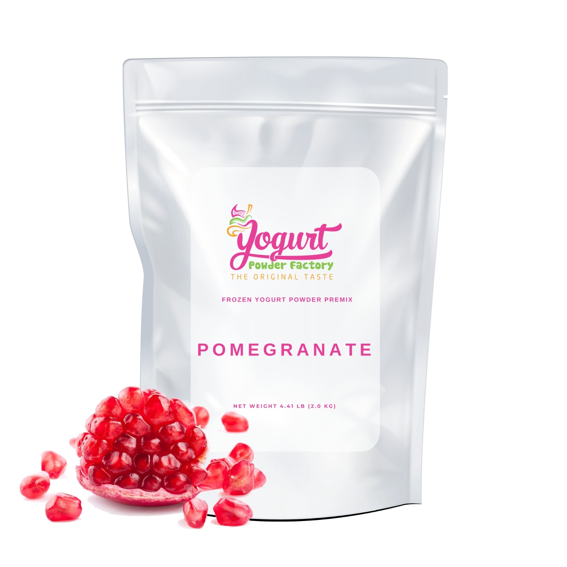Pomegranate Frozen Yogurt Pre Mix One Bag (2kg/4.4lb)